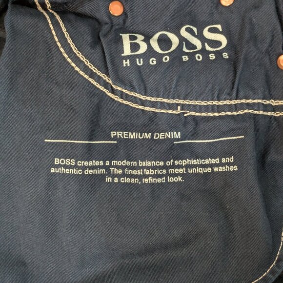 HUGO BOSS DENIM JEANS MAINE2 REGULAR FIT MEN’S 34x34 Blue - Picture 7 of 14